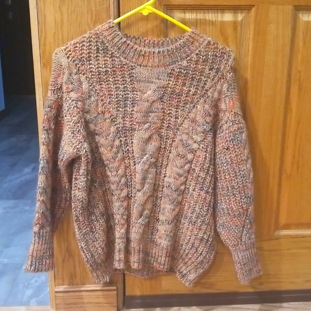 Women's medium fall/winter sweater, multicolor